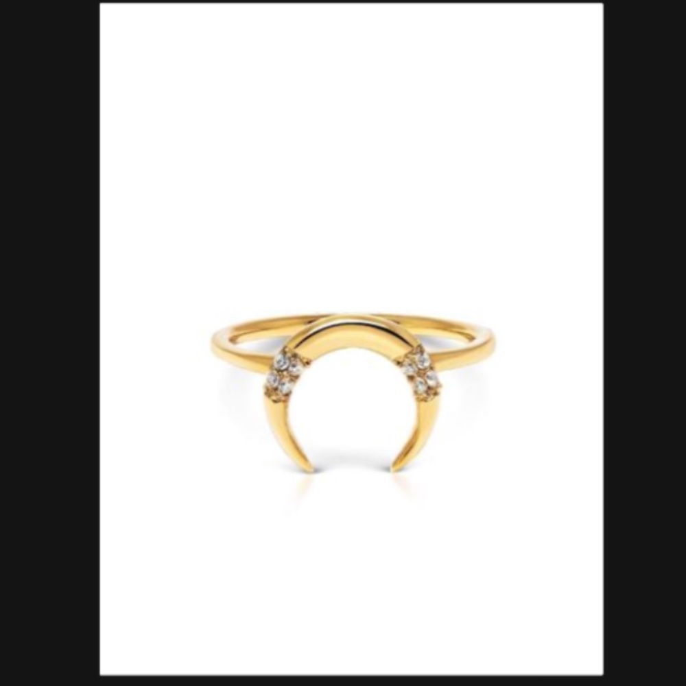 Boho Ring - Nialaya Brand - Women’s Tiger Tooth Ring - Size 6